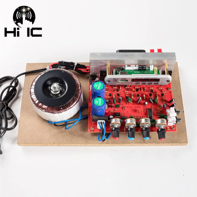 

2.1 Channel Bluetooth Home High-power Subwoofer Amplifier Board HiFi Audio DIY 300W AC 220V