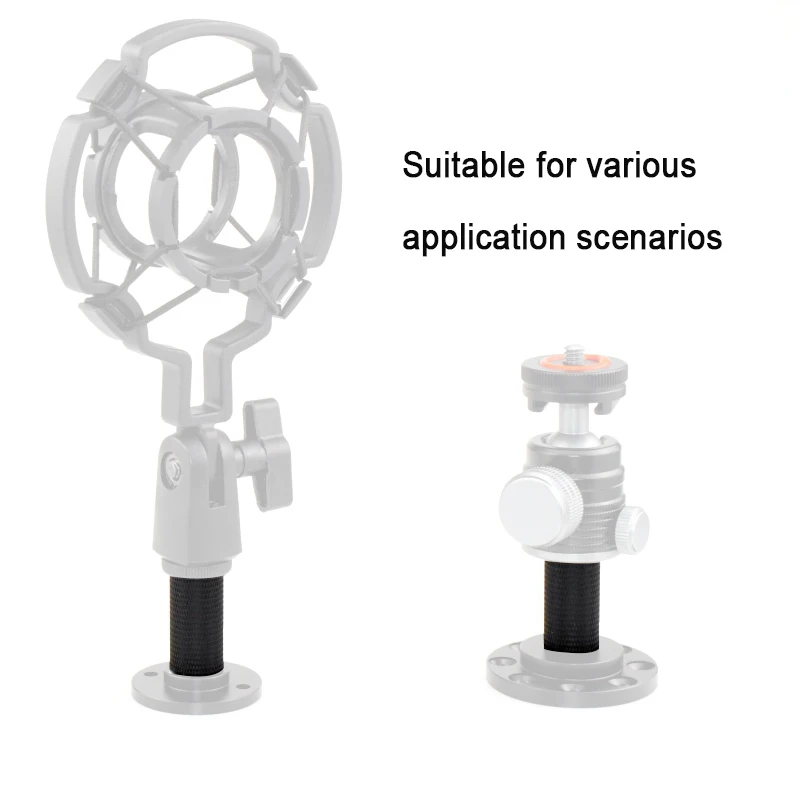 Tornillo de conversión de fotografía extendido de 1/4 a 1/4, 3/8, 5/8-27, trípode, cabeza de bola, soporte para micrófono, adaptador de montaje, tornillo de liberación rápida