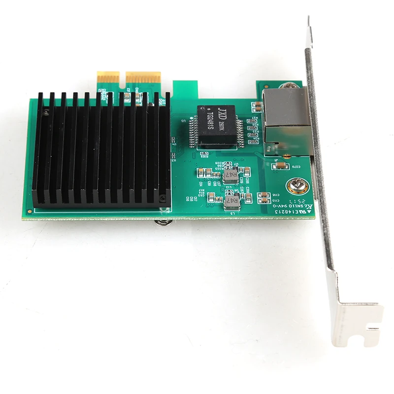 1 พอร์ต PCIe 10G อีเธอร์เน็ตการ์ดเครือข่าย 10G NIC PCIe4.0-1X 10G RJ45 แลนการ์ดสำหรับเรียลเทล 8127(PXE) ความเร็วเครือข่ายมัลติกิกะบิต