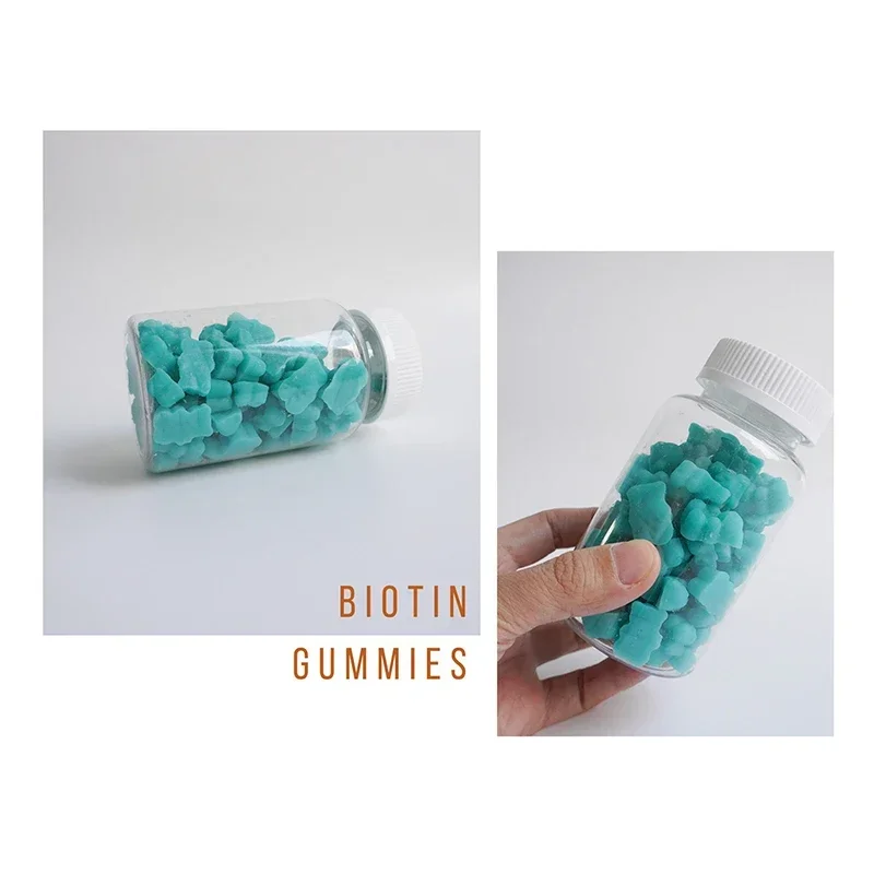 Natural Vitamins Gummies Bears Vitamins Nails Skin Multivitamins Improve Hair Quality Whiten Skin and Enhance Immunity