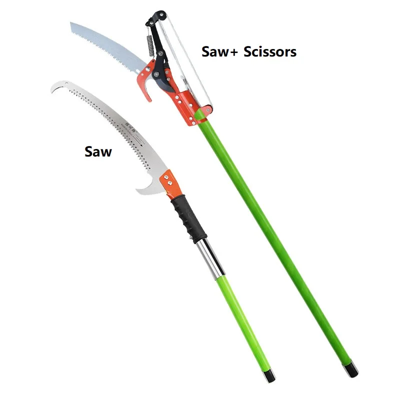 Pole Saw Reciprocating Saw Hand Tools Pruner Garden Woodworking Greenworks High Branch Shears Pruning Lengthening Fruit Tree