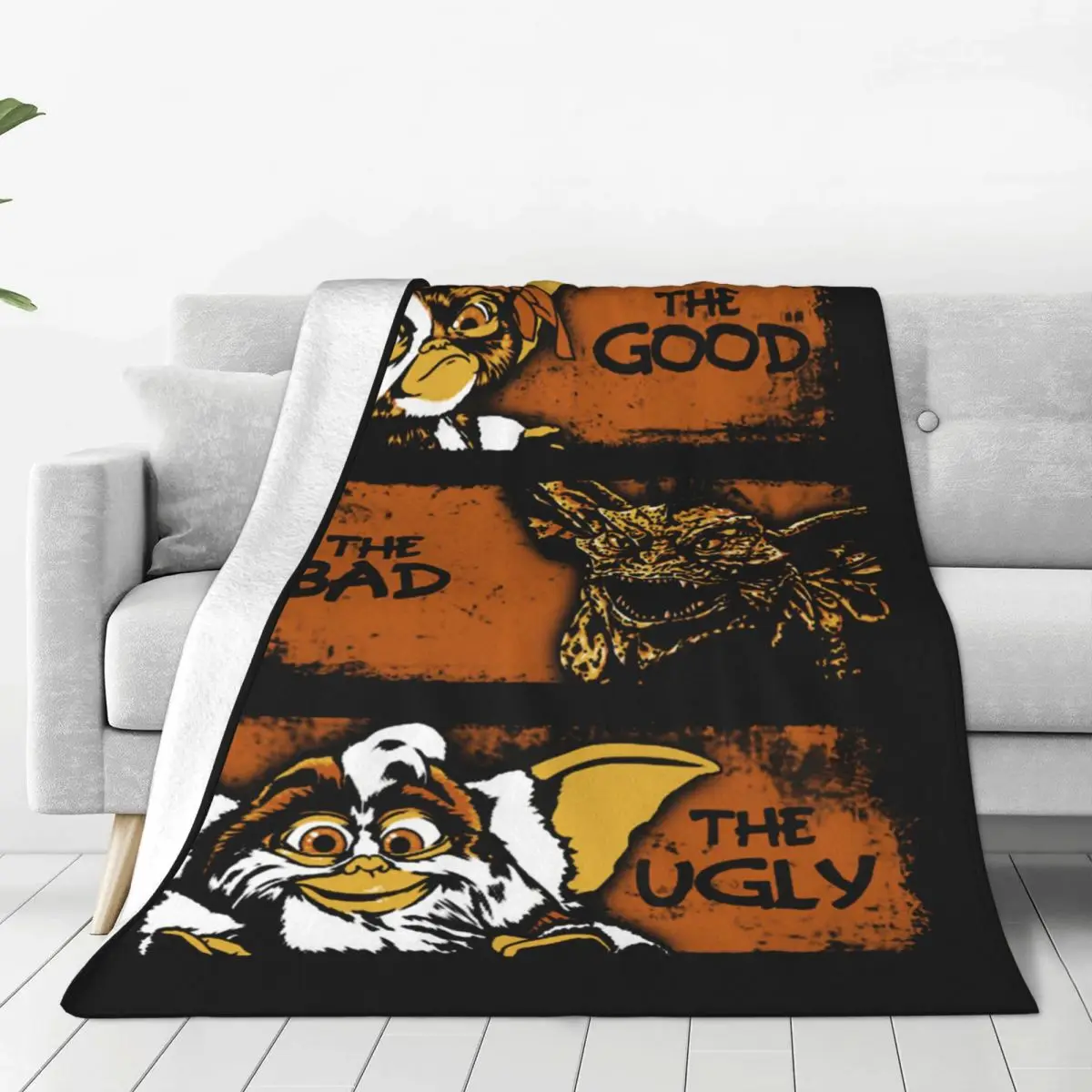 The New Batch Blankets Fleece Gremlins Gizmo Monster Gremlin 80s Horror Movie Soft Throw Blanket for Bedding Couch Bedroom Quilt