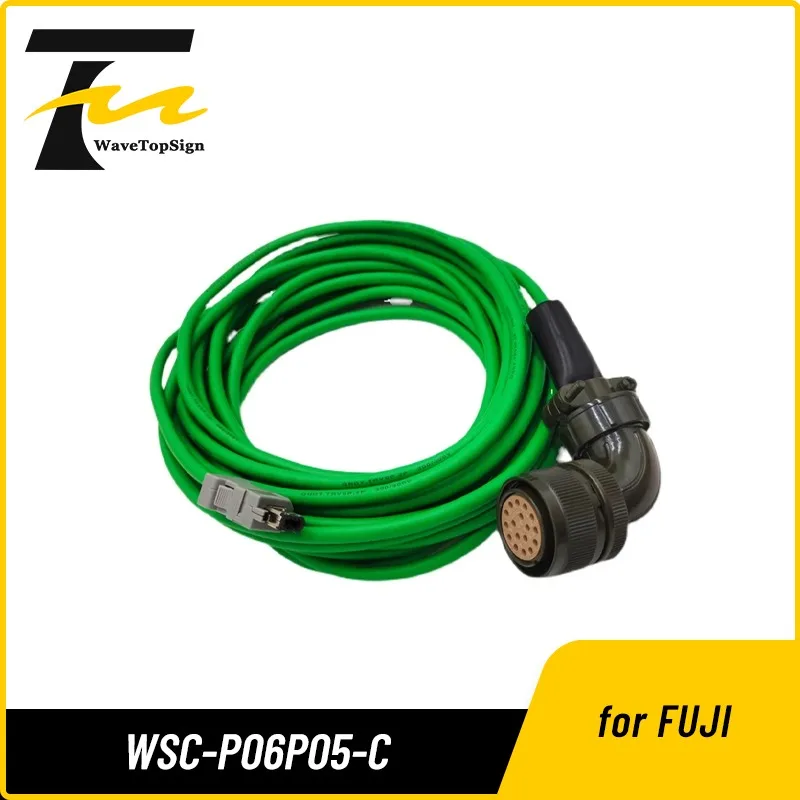

wavetospign Servo Motor Encoder Cable WSC-P06P05-C WSC-P06P08-C WSC-P06P03-C for FUJI GYG GYC GYS series Servo Motor