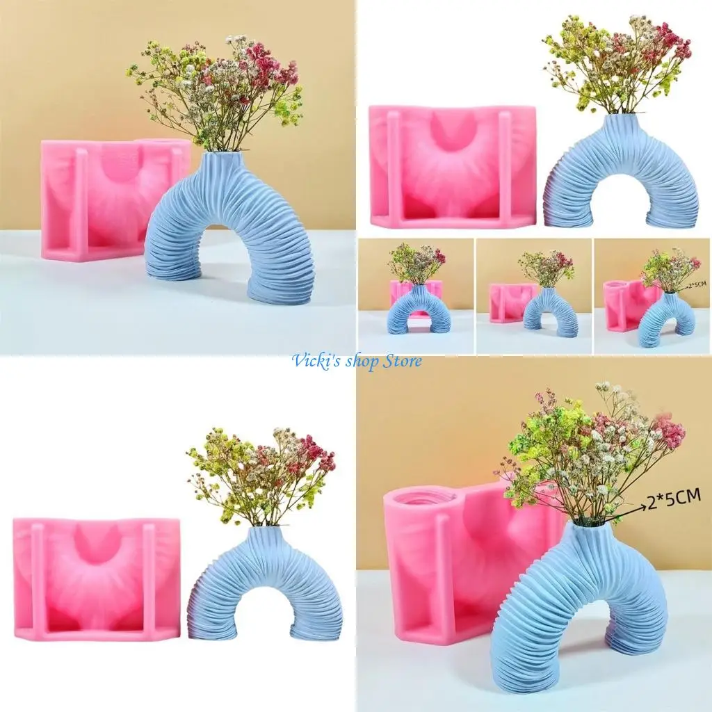 

Crafting Supplies Soft Silicone Molds Perfect for Planter Making and Plaster Art