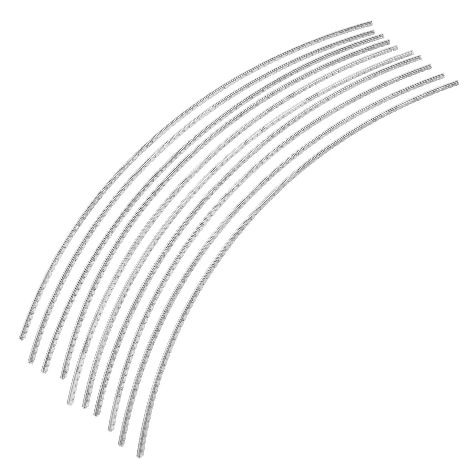 

10Pcs Guitar Fret Wire Sturdy Hardness Classical Electric Folk Guitar Replacement Fretboard Frets Accessories Supplies