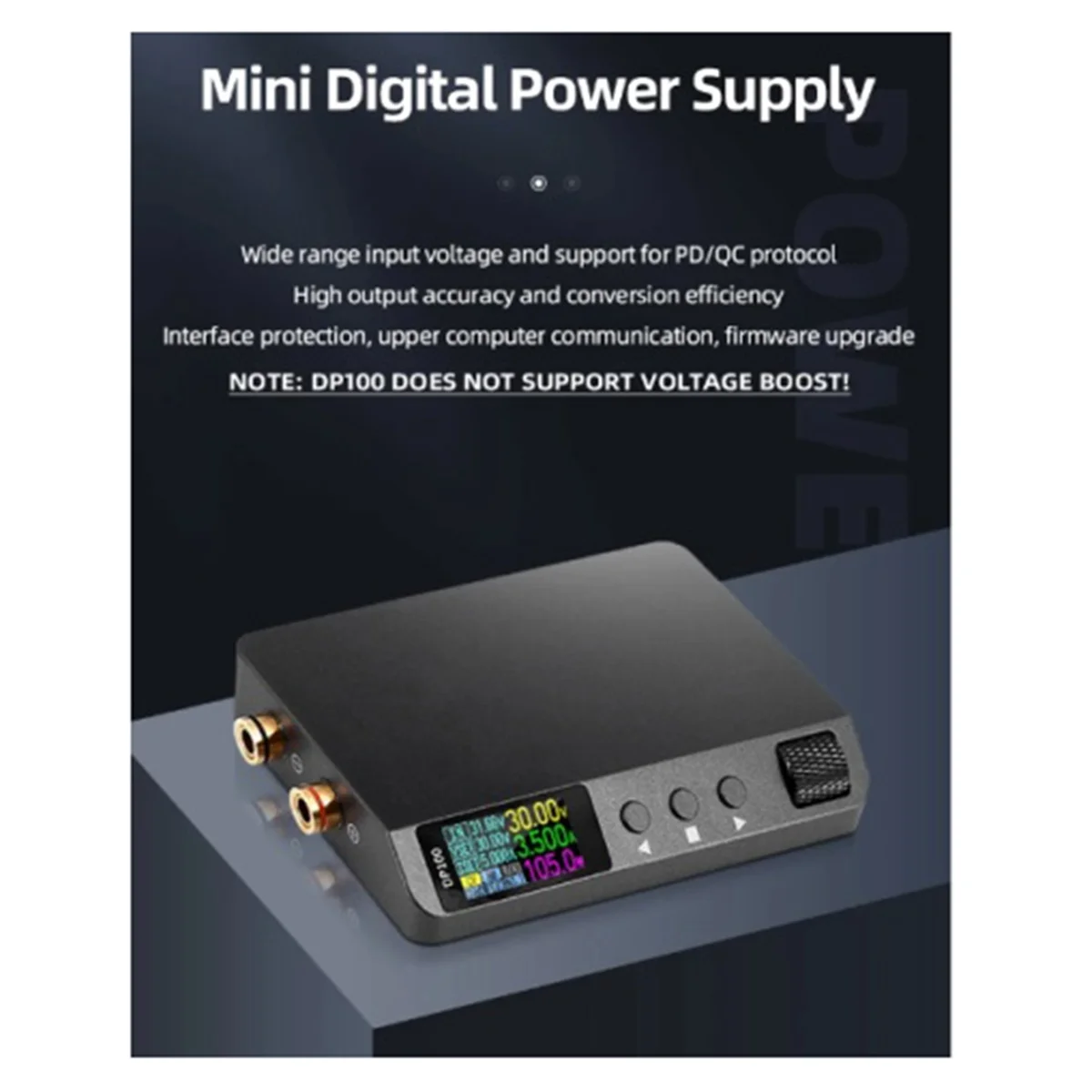 ABWH_DP100 Adjustable Digital DC Power Supply Voltage Regulator Switch