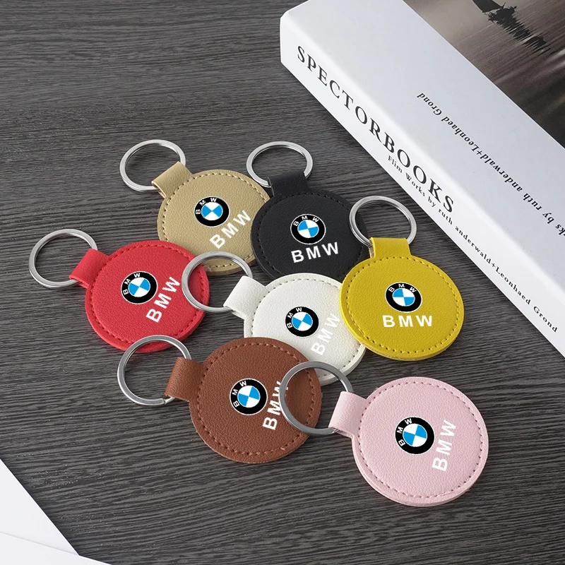 

Leather Car Keychain Anto-loss Ring Pendant Accessories For BMW 1 3 5 7 Series X1 X3 X4 X5 F10 F15 F16 F20 F30 F18 F25 M3 M4 E34