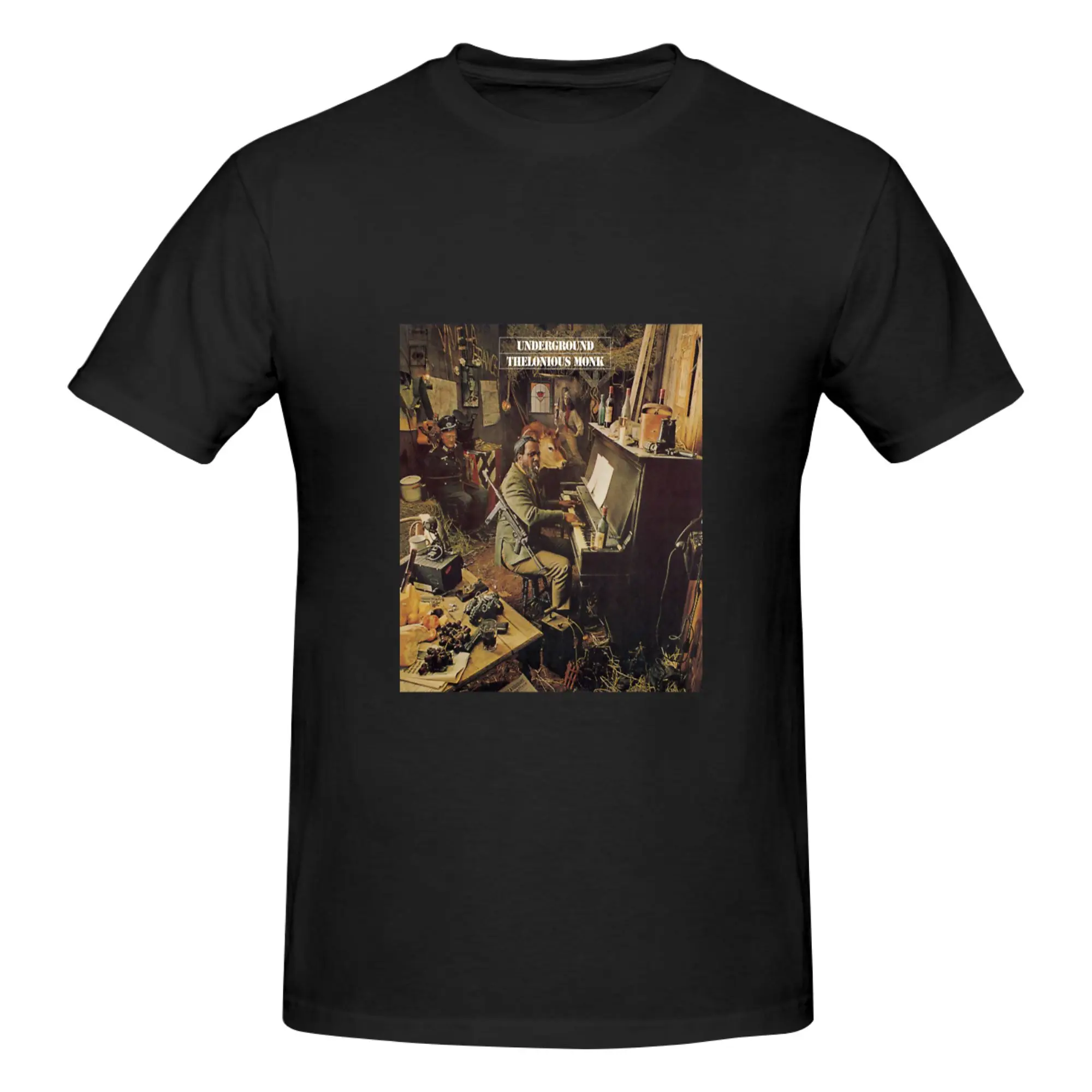 Funny MONK UG  Men's Printed T-Shirt Unisex T shirtTop