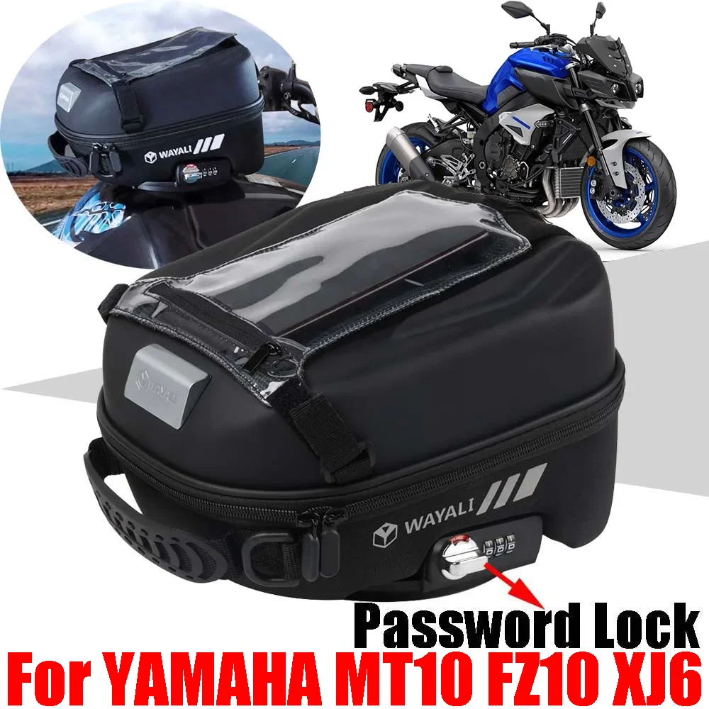 

For YAMAHA MT-10 MT10 FZ-10 FZ10 XJ 6 XJ6 Accessories Tank Bag Storage Bags Luggage Tanklock Backpack Phone GPS Navigation Bag