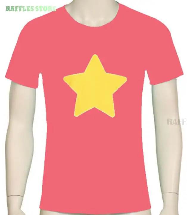 Steven Cosplay Traje com Peruca Estrela, Unisex Anime Cartoon Suit, Universo T-Shirt, Top, Casaco, Jaqueta, Rosa, Azul, Unisex