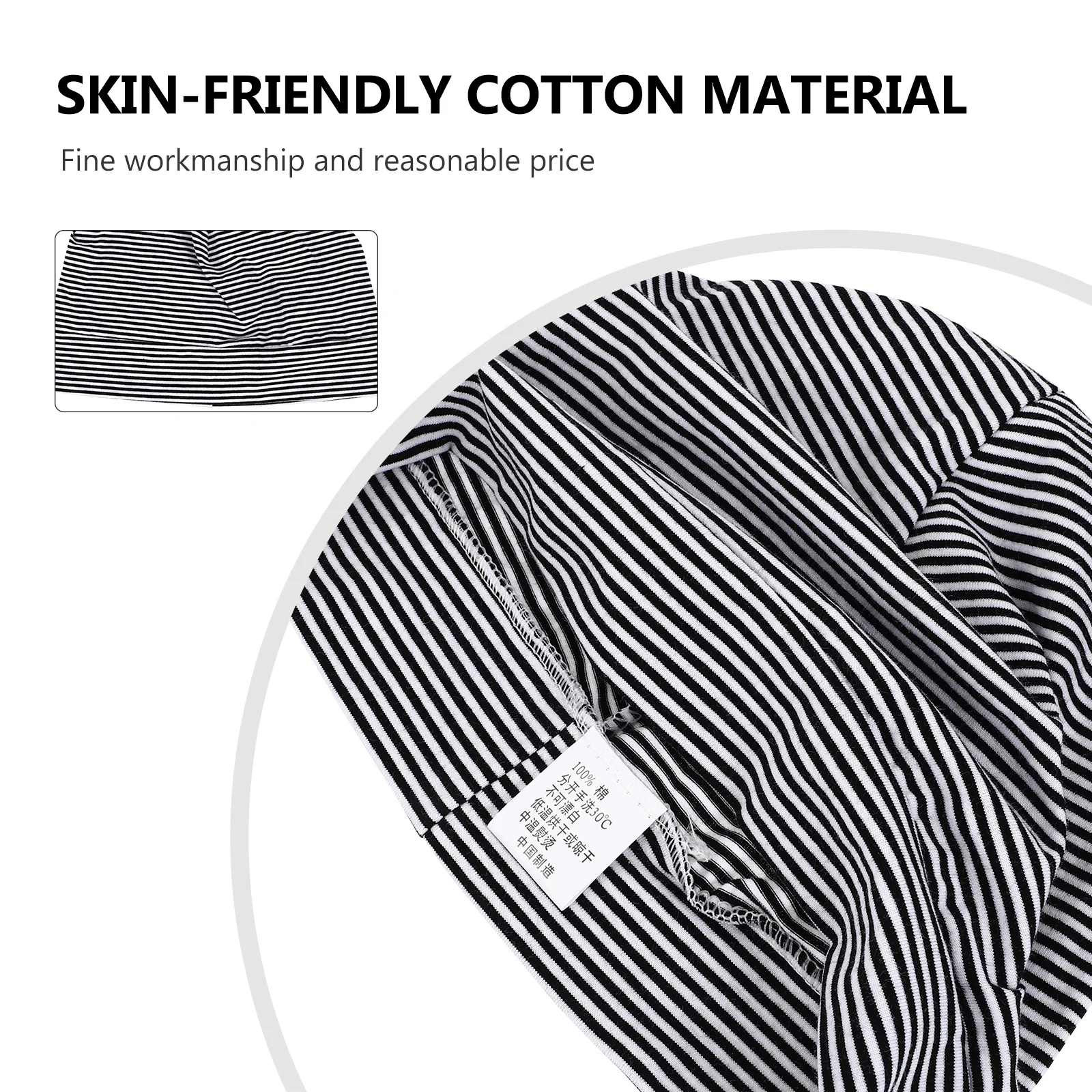 

1pc Thin Cotton Sleeping Hat For Adults Lightweight Elastic Night Bonnet For Women Men Comfortable Hair Accessory Breathable