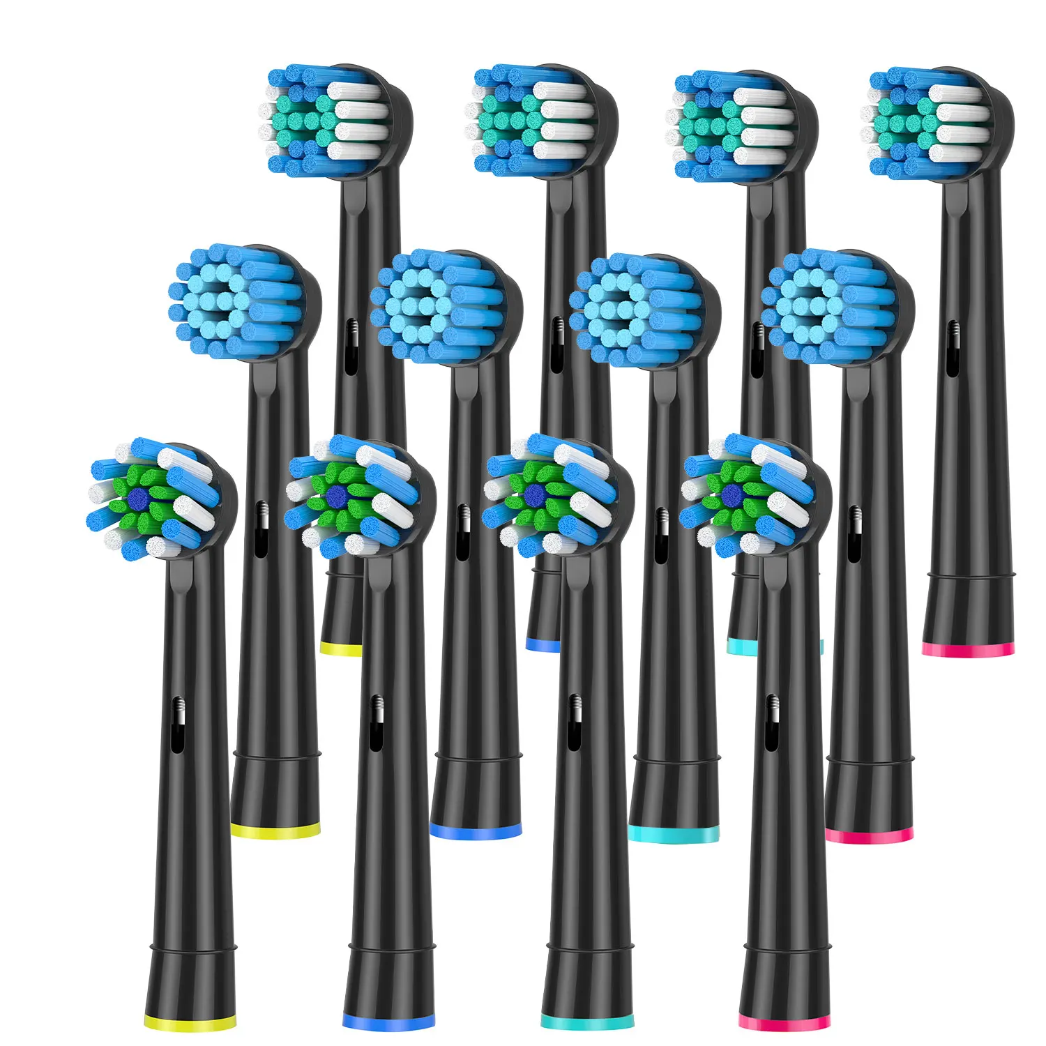 

12Pack Replacement Toothbrush Heads Compatible with Oral-B Braun Professional Electric Toothbrush Heads Brush Heads