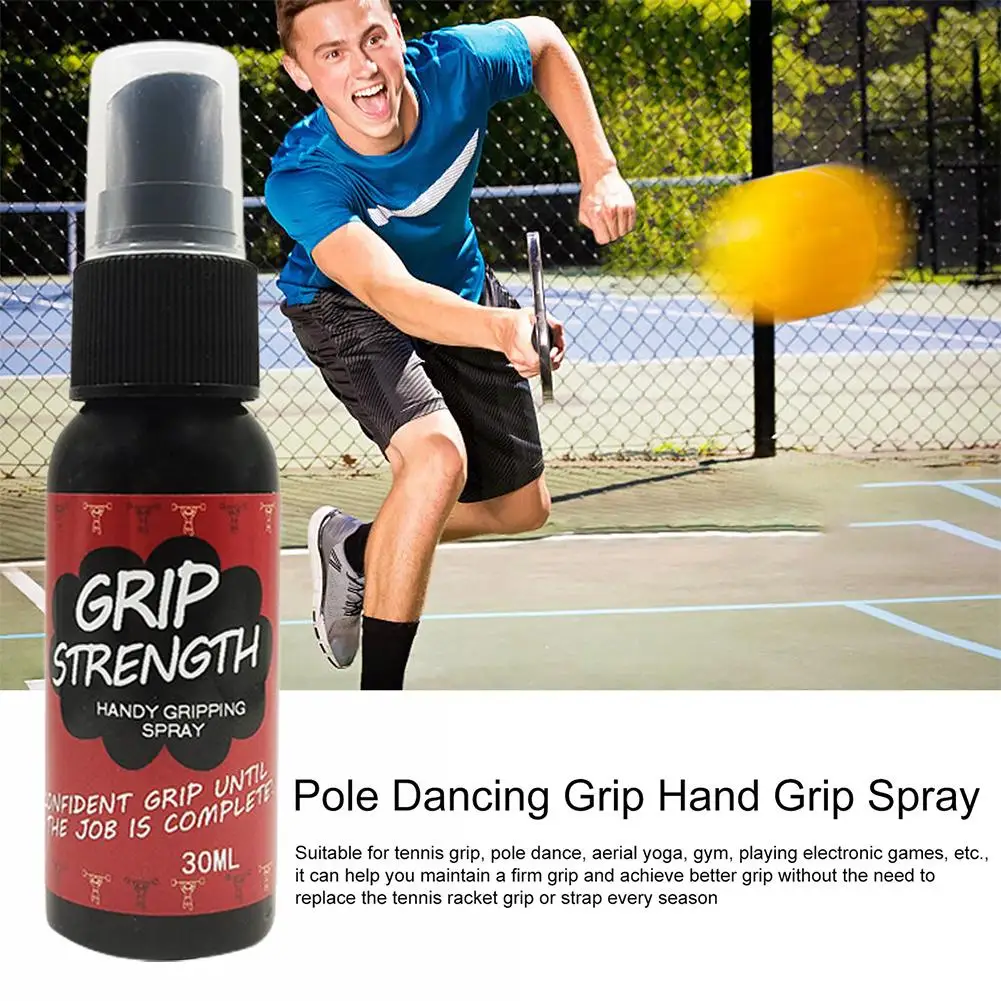 30ml Sports Hand Grip Spray, For Football, Weightlifting, Dumbbells,pole Dancing, Basketball, Baseball, Golf Q7z9