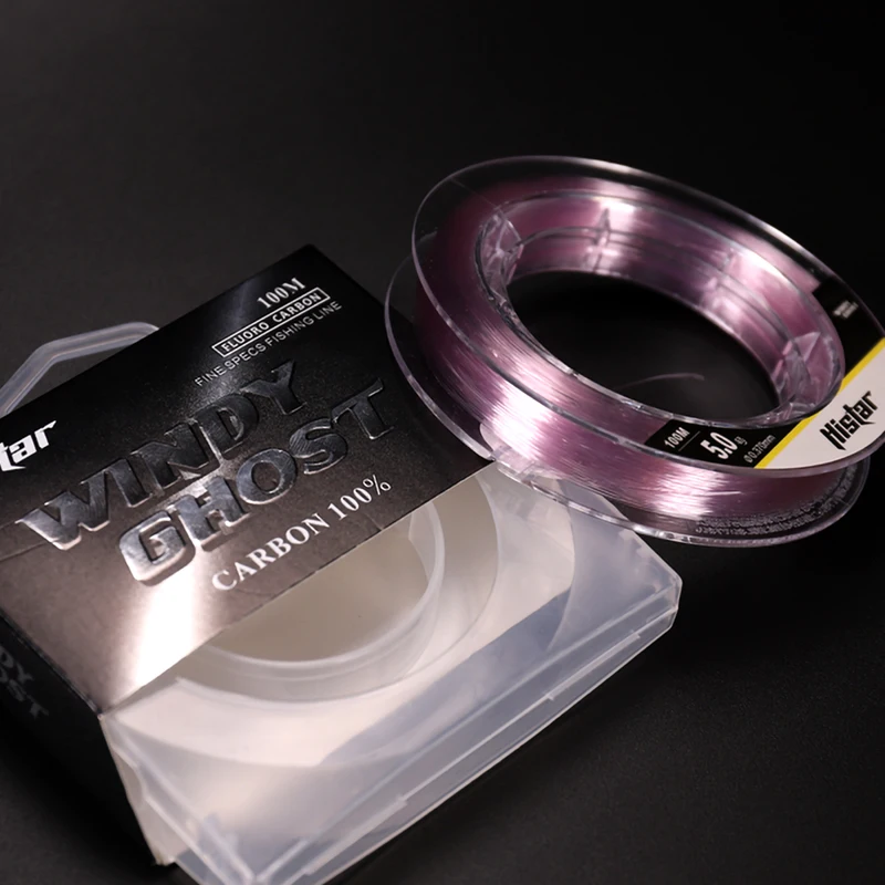 

HISTAR 1PC 100M Fluorocarbon Superior KGS Carbon Thread Smooth Entering Water Quickly High Strength Fishing Line