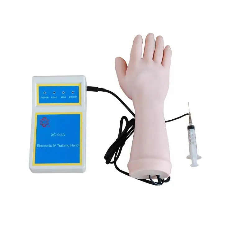 Electronic Venipuncture Injection Hand Intravenous Simulator IV Model