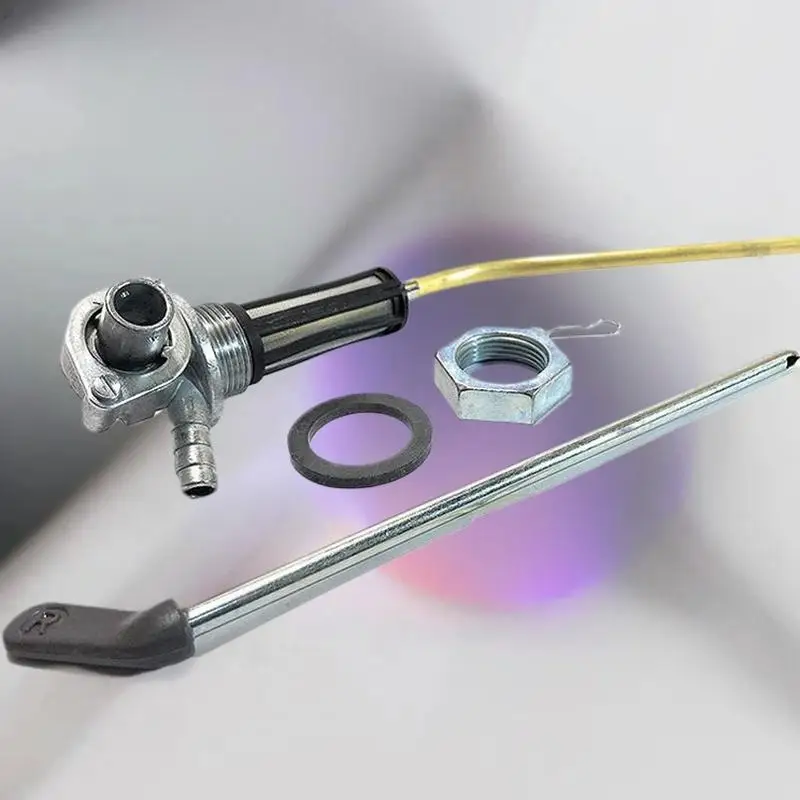 Set of DIY Motorcycle Fuel Valve Accessory Fits VESPA PX 125 150 200 77-83, Petcock Shut Off Switch