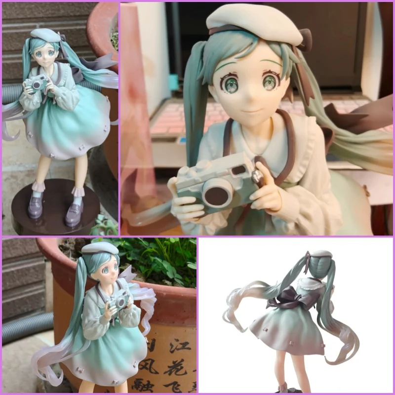熱い販売!-在庫ありバンダイバンプレストアニメ初音ミクホリデーメモリーズ-カメラ賞フィギュア模型玩具男の子女の子キッズギフト