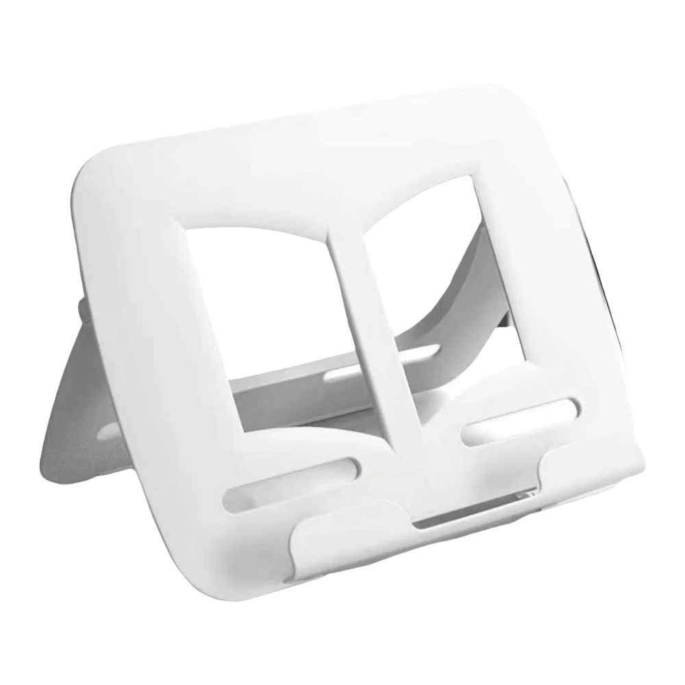 Storage Rack Non-slip Book Stand Adjustable Portable Desktop Bookshelf Lightweight Foldable Tablet Stand Travel