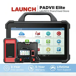 LAUNCH X431 PAD 7 PAD7 PADVII Elite Car Diagnostic Tools J2534 Smartlink Automotive Scanner Online Programming ECU Coding