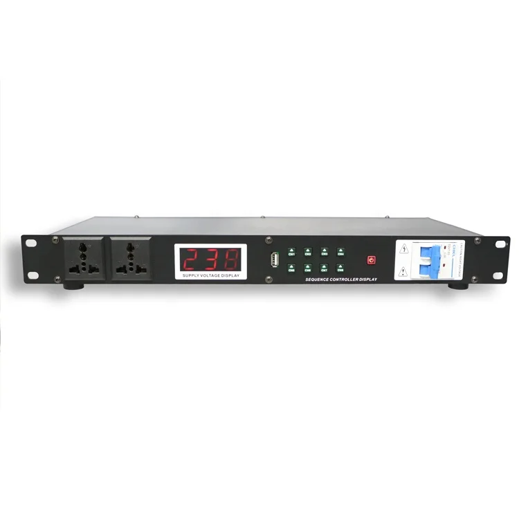 PS-088C Audio Power Conditioner 8+2 Channel Power Management Sequencer