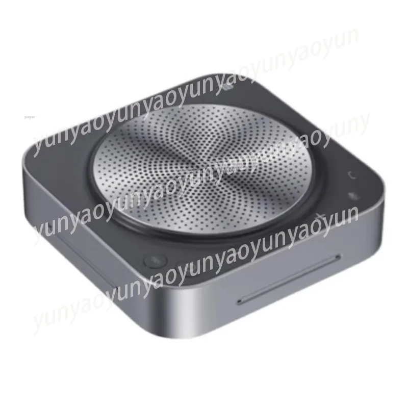 

Беспроводной Bluetooth-спикерфон, всенаправленный микрофон с цепочкой-держателем для конференц-связи, портативный динамик для совещаний