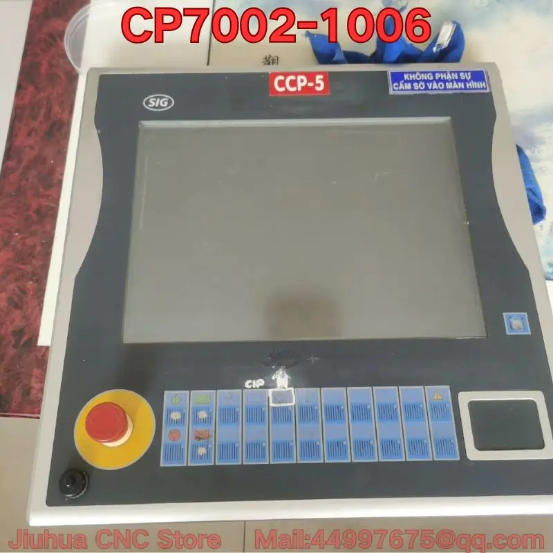 

Second-hand CP7002-1006 touch screen industrial control all-in-one function test normally requires negotiated price