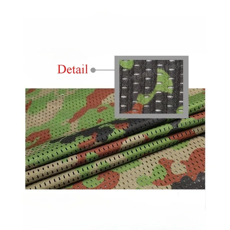 

Легкая японская камуфляжная сетчатая ткань Jieitai в горошек для самообороны, дышащая ткань для DIY, тактическая маска для одежды, шарф