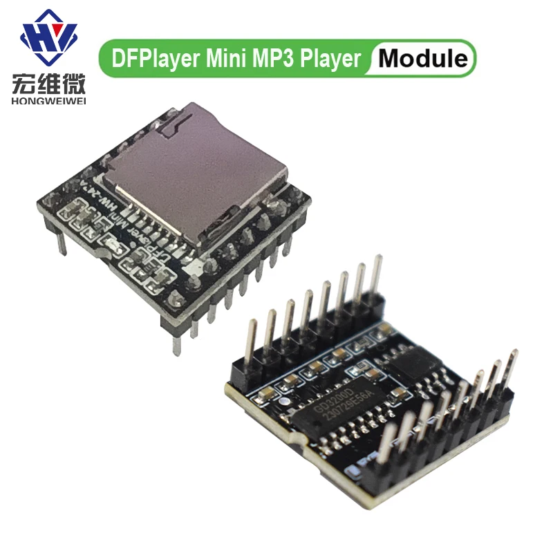 DFPlayer Mini MP3 Player Module V3.0 16P TF Card U Disk DF Player Audio Voice Module Board