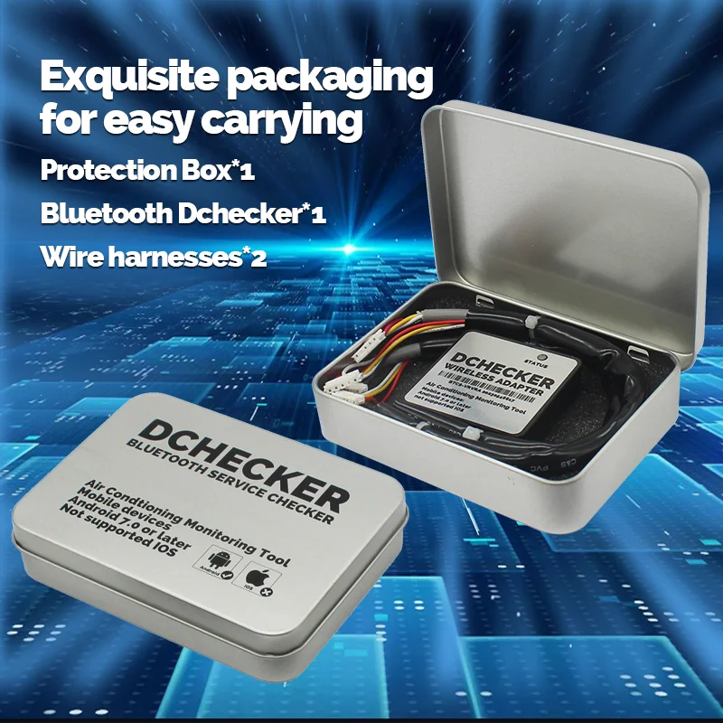 Bluetooth Service D Checker for Daikin VRV Skyair RA System Diagnostic Tools Skygeek Metal Trouble-Shooting Made 999172T 999187T
