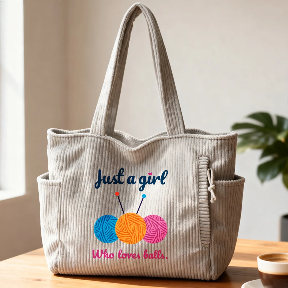 

Женская вельветовая сумка для рукоделия, подарок для рукодельниц на День матери, День рождения, Рождество, для повседневного использования, для покупок, для выходных