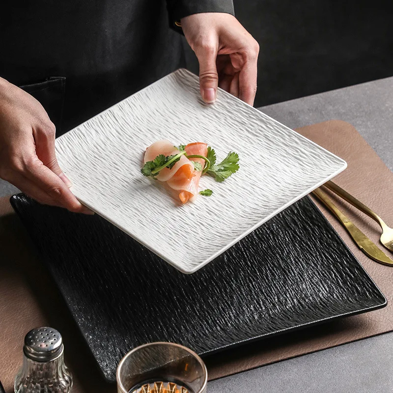 Ceramic Plate Western Plate Steak Plate Cake Plate Dessert Plate Exquisite Dish Plate