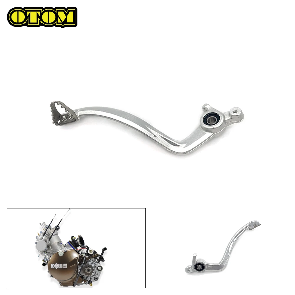 

Motorcycle For KEWS Rear Foot Brake Pedal Lever Assembly Forged K23 With MT250 2-stroke Water-Cooled Engine Accessories Bikes