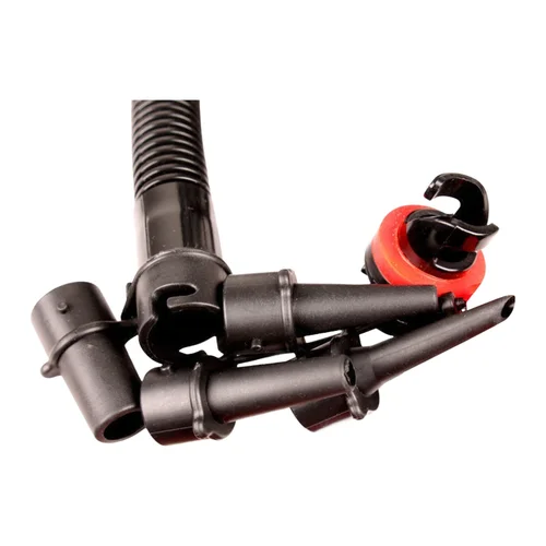 Imagen 2 del producto Manguera de bomba de aire de 1 y 2 metros de largo con múltiples boquillas para productos inflables como tablas de remo y bolas de kayak