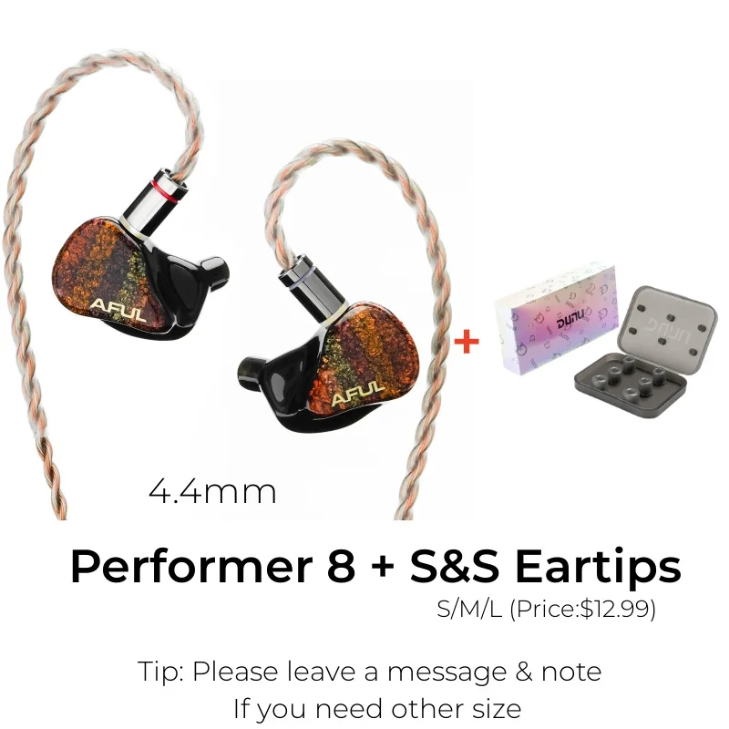 AFUL Performer8 有線イヤホン 4.4mmバージョン AliExpress