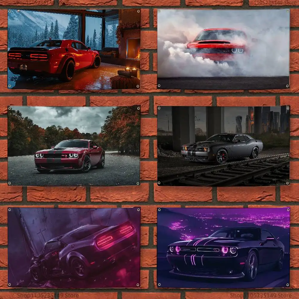 

cool car Flag Dormitory Family Wall Banner Outdoor Activities Atmosphere Tapestry Decor