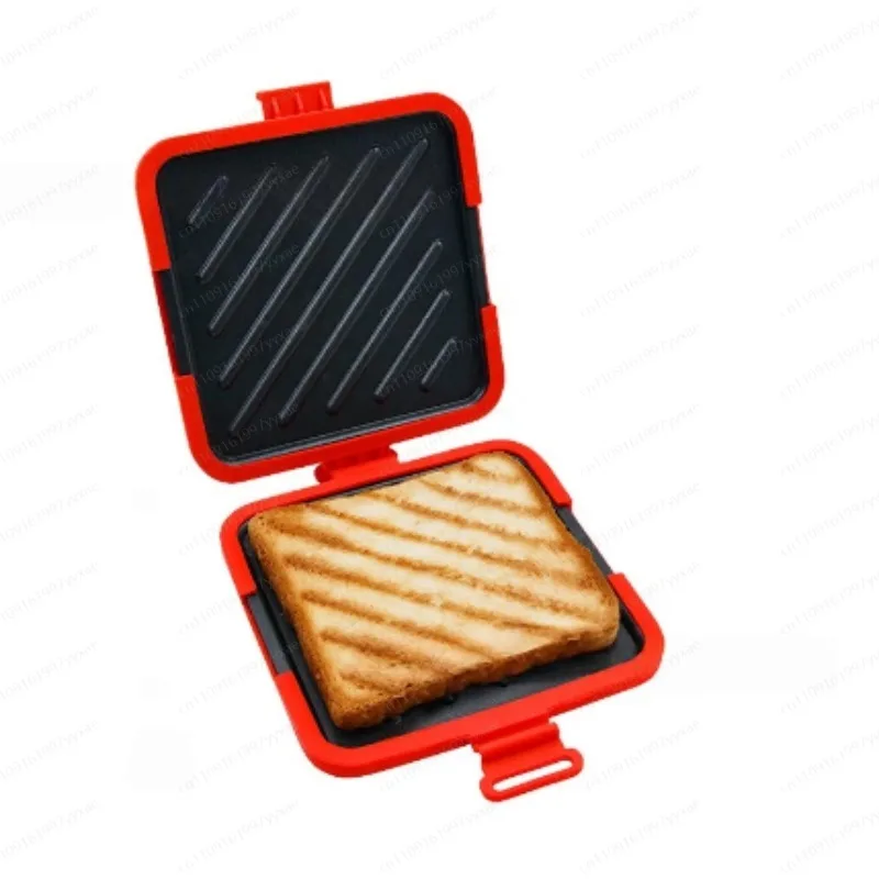 Microwave Sandwich Heater | Quick Crispy Toast Slices, Removable and Washable Baking Pan