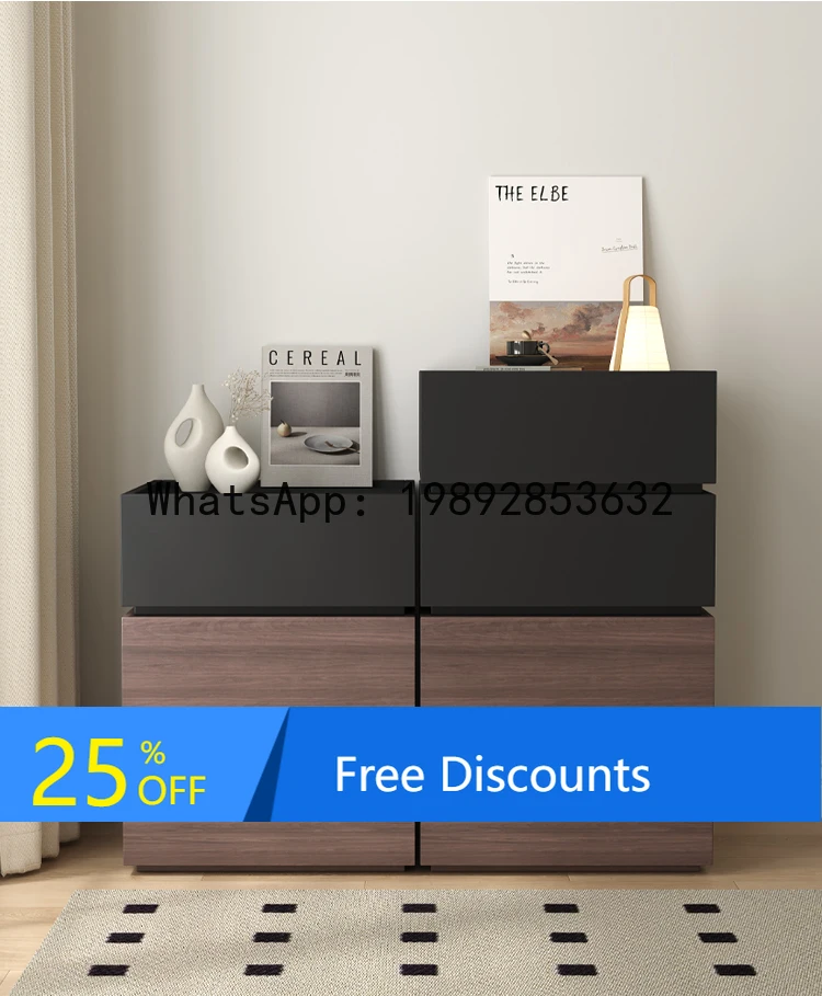 

YFY Bedside Table for Home 2025 New Model Light Luxury High-End Feel Building Block Storage Cabinet Simple Bedside Organizer