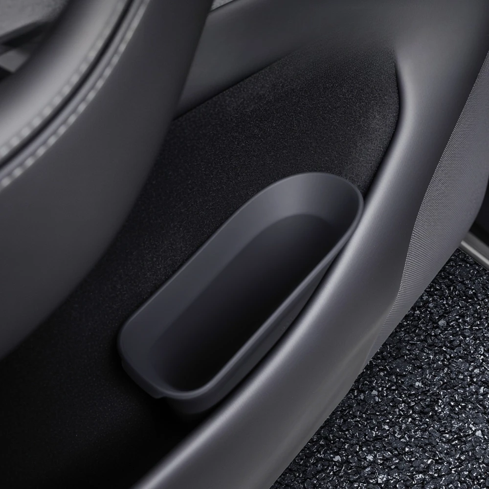 For Tesla Model 3 24-26 Y/YL 25-26 Doors Organization Storage Box Trash Can Storage Buckets Driver Passenger Car Accessories 3