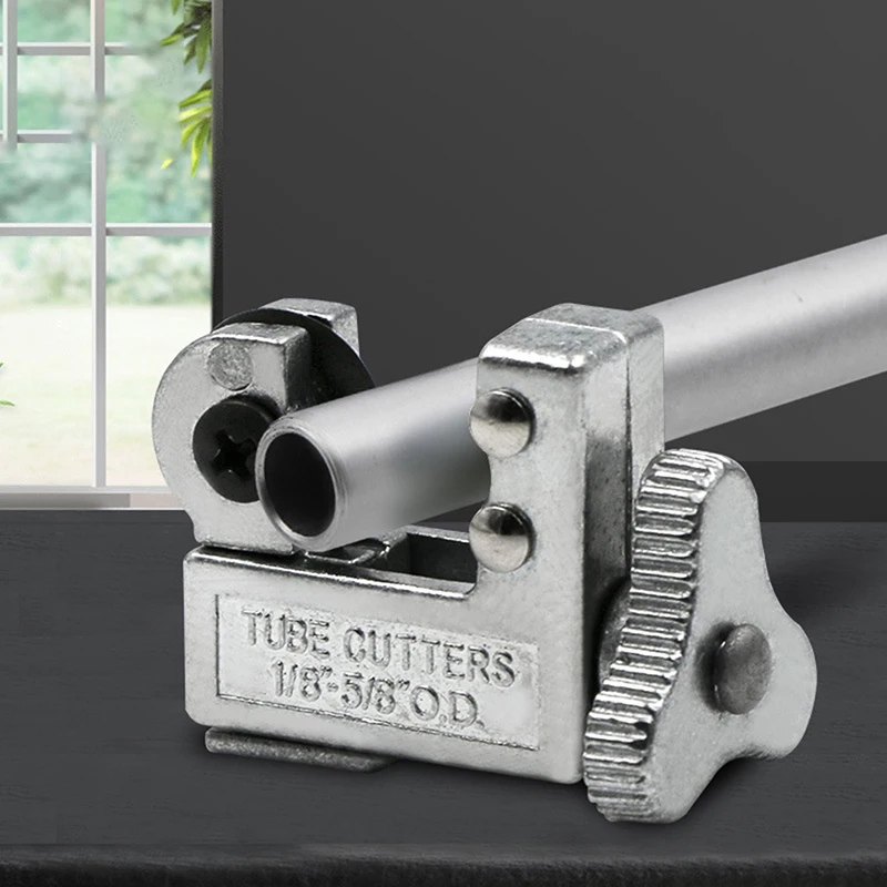 قاطع الأنابيب قاطع المواسير النحاس النحاس الألومنيوم أنابيب الفولاذ المقاوم للصدأ أداة القطع أداة إصلاح التبريد #1