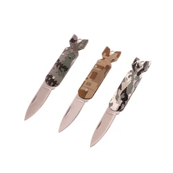 Stainless Steel Folding Knife Outdoor Camping Utensils Mini Pocket Knife Tactical Portable Knife Fruit Knife Folding Tools