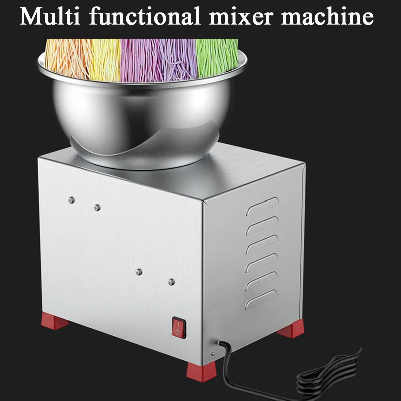 Household Stand Mixer Dough Kneading Machine Dough Mixing Machine Intelligent Timing Stainless Steel Food Mixing Machine
