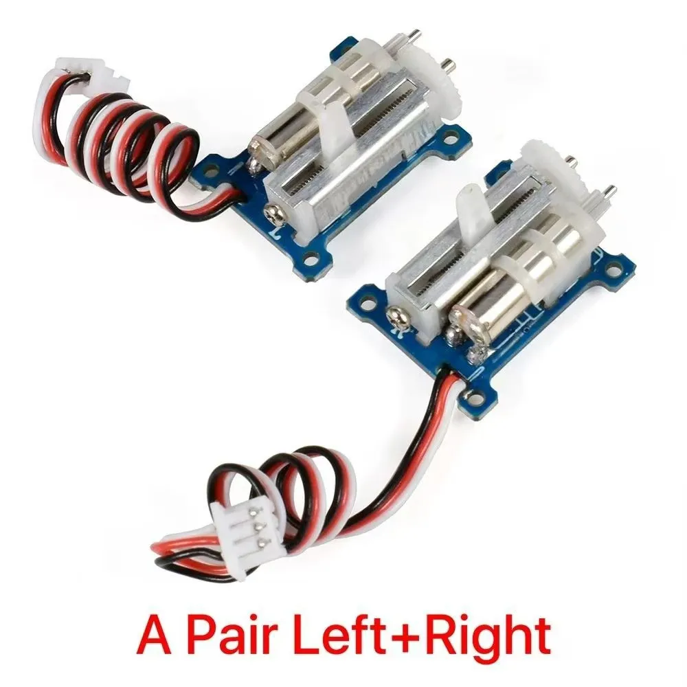 Conector JST de 1,5g 1,25 Servo Micro Digital lineal Servo par para drones Mier adecuado para alas fijas izquierda y derecha