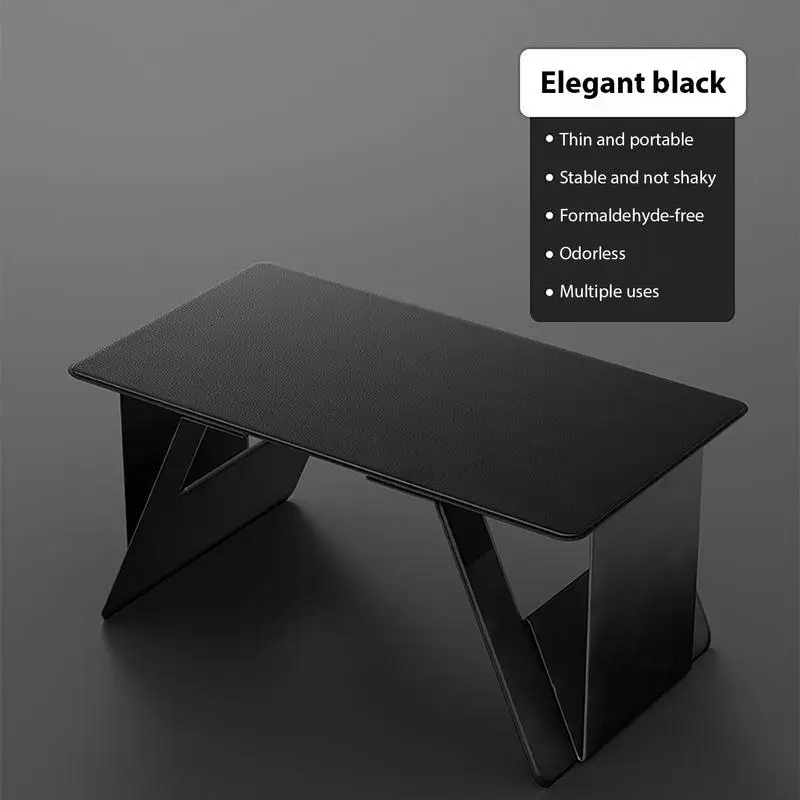 Multi-function Folding Lap Table Bed Laptop Table Car Back Seat Folding Lap Table Car Drink Holder Desk Bracket For Use In Cars