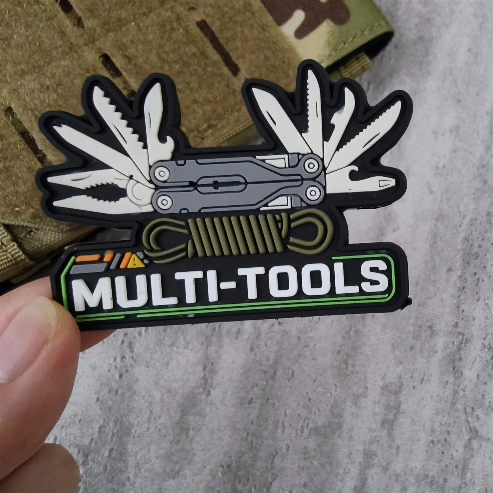 Emblema Tático 3D de PVC e Bor - Edc Everyday Carry Gear avaliação e preço