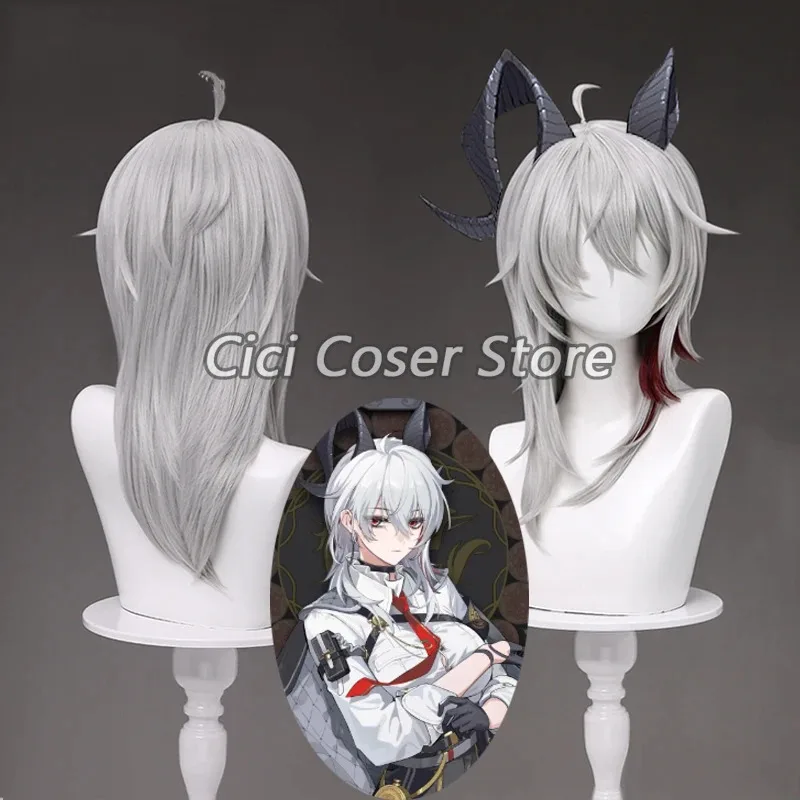 

Game Wuthering Waves Zani Cosplay Wig Long Silver Grey Hair Women Men Halloween Party Carnival Roleplay Props Synthetic Wigs