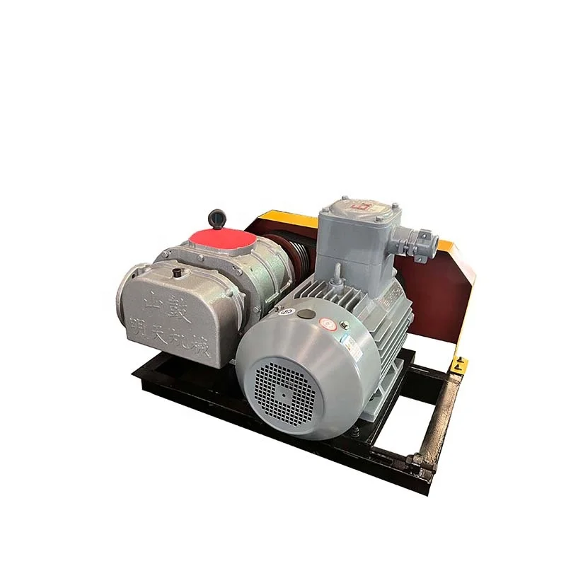 Factory Price Reliable Quality Belt Drive High Pressure Tri-Lobe Roots Blower Air Blower Vacuum Pump For Aquaculture