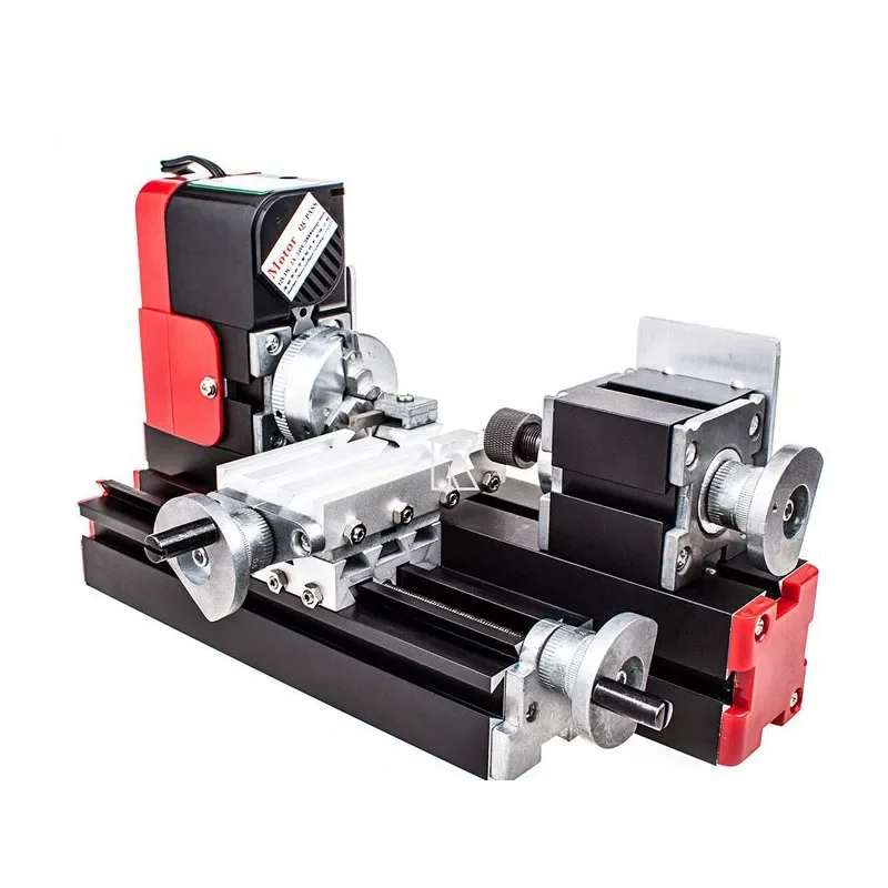 Micro tornio singolo da 24 W, micro tornio combinato, strumento fai da te per tornio singolo