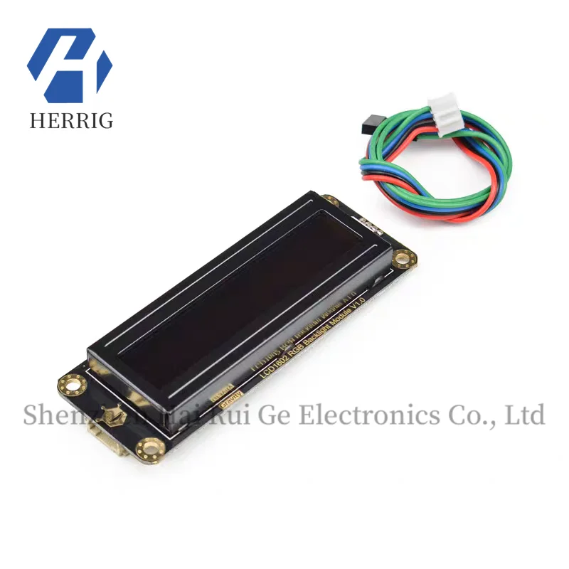 

DFRobot Gravity: I2C LCD1602 RGB Color Font LCD Screen V2.0 DFR0554