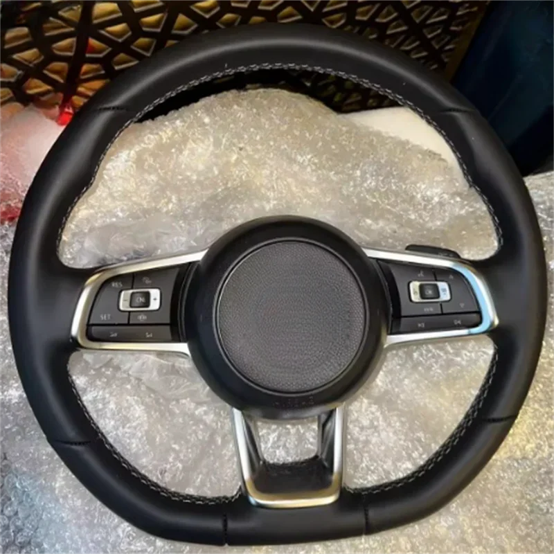 Car Steering Wheel For Volkswagen Golf 7 7.5 MK7 R GTI GTD GTE Polo GTI Scirocc Passat B8 Tiguan Allspace Steering Wheel