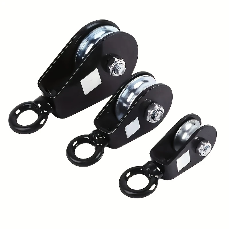 

0.1Ton Heavy Duty Black Stainless Steel Pulley